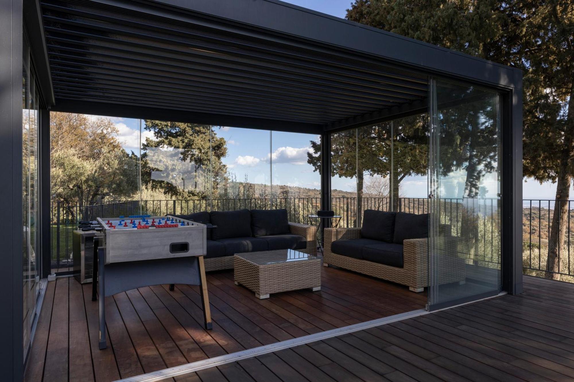 Scialaj Villa Di Lusso Sull'Etna Con Piscina E Vista Mare Ragalna Eksteriør billede