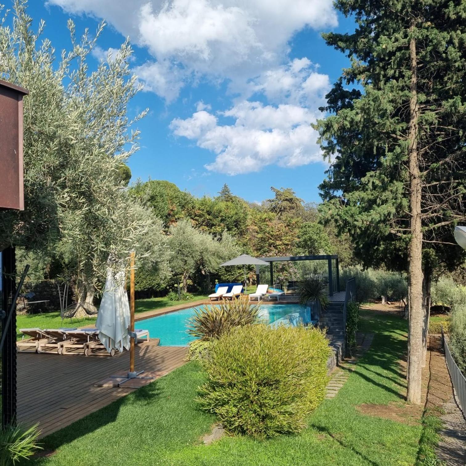 Scialaj Villa Di Lusso Sull'Etna Con Piscina E Vista Mare Ragalna Eksteriør billede