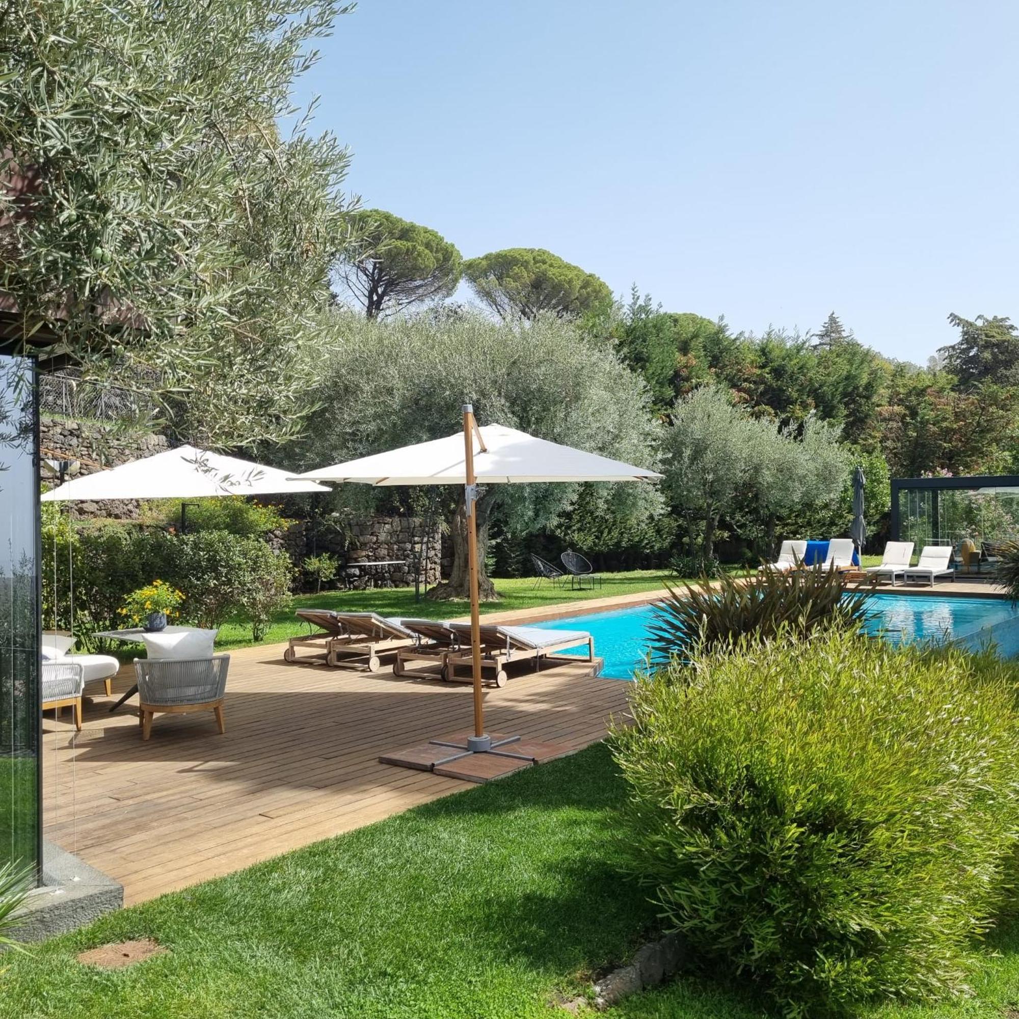 Scialaj Villa Di Lusso Sull'Etna Con Piscina E Vista Mare Ragalna Eksteriør billede