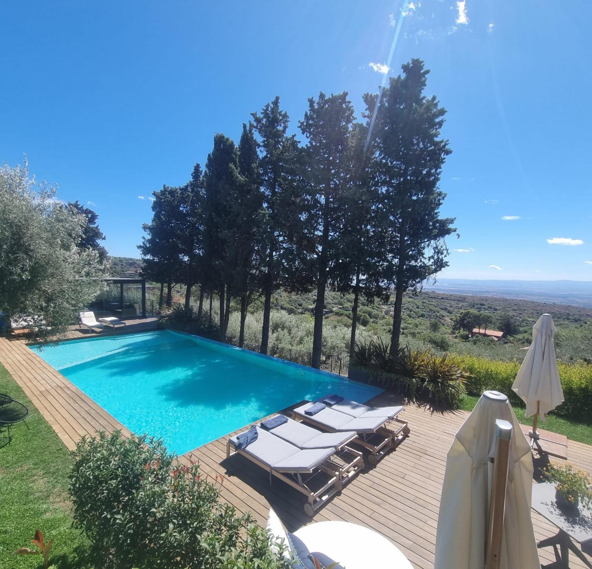 Scialaj Villa Di Lusso Sull'Etna Con Piscina E Vista Mare Ragalna Eksteriør billede